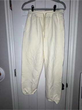 Butter Yellow Jogger Sweatpants